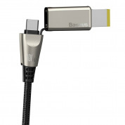 Baseus Flash Series 2-in-1 USB-C & Lenovo Square Plug Cable (CA1T2-B01) (200 cm) (black) 4