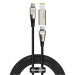 Baseus Flash Series 2-in-1 USB-C & Lenovo Square Plug Cable (CA1T2-B01) - USB-C кабел с допълнителен адаптер за Lenovo лаптопи и бързо зареждане на устройства с USB-C порт (200 см) (черен) 1