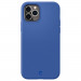 Spigen Cyrill Silicone Case - силиконов (TPU) калъф за iPhone 12, iPhone 12 Pro (син)  1