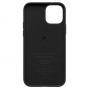 Spigen Cyrill Silicone Case - силиконов (TPU) калъф за iPhone 12 Pro Max (черен)  1