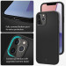 Spigen Cyrill Silicone Case - силиконов (TPU) калъф за iPhone 12 Pro Max (черен)  10
