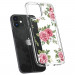 Spigen Cyrill Cecile Case Pink Floral - хибриден кейс с висока степен на защита за iPhone 12 mini (цветни мотиви) 6
