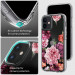 Spigen Cyrill Cecile Case Rose Floral - хибриден кейс с висока степен на защита за iPhone 12 mini (цветни мотиви) 9