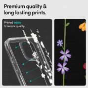 Spigen Cyrill Cecile Case Flower Garden - хибриден кейс с висока степен на защита за iPhone 12 mini (цветни мотиви) 7