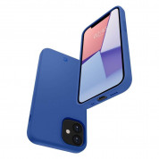 Spigen Cyrill Silicone Case - силиконов (TPU) калъф за iPhone 12 Mini (син)  5