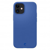 Spigen Cyrill Silicone Case - силиконов (TPU) калъф за iPhone 12 Mini (син) 