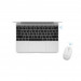 Macally Bluetooth Optical Quiet Click Mouse - безжична блутут мишка за PC и Mac (бял)  6