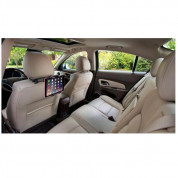 Macally Dual Position Car Seat Headrest Mount - поставка за смартфон или таблет за седалката на автомобил (черен) 14