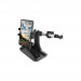 Macally Dual Position Car Seat Headrest Tablet Mount with Table Tray - поставка за смартфон или таблет за седалката на автомобил с масичка за хранене (черен) 2