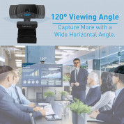 Macally High Definition 1080P Video Webcam - уеб видеокамера 1080p FHD с микрофон (черен)  4