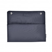 Baseus Folding Series 13 Laptop Sleeve (LBZD-A0G) - водоустойчив стилен калъф за Macbook Pro 13, Air 13 и лаптопи до 13 инча (тъмносив) 5