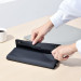 Baseus Folding Series 13 Laptop Sleeve (LBZD-A0G) - водоустойчив стилен калъф за Macbook Pro 13, Air 13 и лаптопи до 13 инча (тъмносив) 7