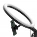Baseus Photo Ring Flash 26 cm - универсален трипод с LED светлина за смартфони (23 см) (черен) 3