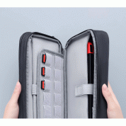 Baseus Nintendo Switch Storage Bag (LBGD-A0G) - чанта за съхранение и пренасяне на Nintendo Switch (тъмносив) 8