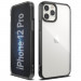Ringke Fusion Crystal Case - хибриден удароустойчив кейс за iPhone 12, iPhone 12 Pro (сив) 1