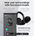 Samsung AKG N700 NC Wireless Bluetooth Over-Ear - аудиофилски безжични слушалки за смартфони и мобилни устройства (черен) 5