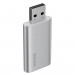 Baseus Travel Memory Stick 32GB (ACUP-B0S) - USB флаш памет с 32GB капацитет и допълнителен USB-A порт за зареждане на мобилни устройства (сребрист) 3