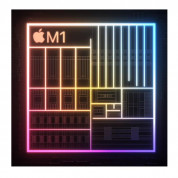 Apple MacBook Air 13.3 CPU 8-Core, M1 Chip, GPU 7-Core, RAM 8GB, SSD 256GB (тъмносив) (модел 2020)  4