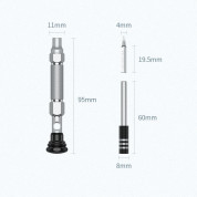 Ugreen 38-in-1 Aluminum Alloy Screwdriver Set - комплект инструменти за ремонт на таблети, смартфони и мобилна електроника (38 части) 3