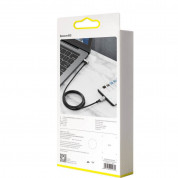 Baseus Hammer USB-C to USB-C Cable PD 2.0 100W (CATPN-01) - здрав кабел за бързо зареждане за устройства с USB-C порт (150 см) (черен) 7