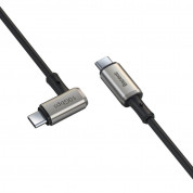 Baseus Hammer USB-C to USB-C Cable PD 2.0 100W (CATPN-01) - здрав кабел за бързо зареждане за устройства с USB-C порт (150 см) (черен) 4