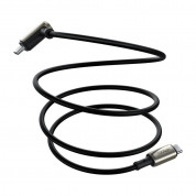 Baseus Hammer USB-C to USB-C Cable PD 2.0 100W (CATPN-01) - здрав кабел за бързо зареждане за устройства с USB-C порт (150 см) (черен) 3
