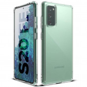 Ringke Fusion Crystal Case - хибриден удароустойчив кейс за Samsung Galaxy S20 FE (прозрачен)