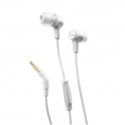 JBL E15 In-ear headphones - слушалки с микрофон и управление на звука за мобилни устройства (бял) 5
