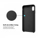 Vennus Silicone Case Lite - силиконов (TPU) калъф за iPhone 12 mini (черен) 8