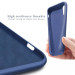 Vennus Silicone Case Lite - силиконов (TPU) калъф за iPhone 12 mini (син) 4