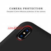 Vennus Silicone Case Lite - силиконов (TPU) калъф за iPhone 12, iPhone 12 Pro (червен) 9