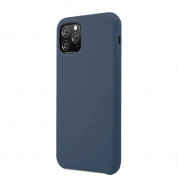 Vennus Silicone Case Lite - силиконов (TPU) калъф за iPhone 12, iPhone 12 Pro (тъмносин) 1