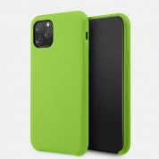 Vennus Silicone Case Lite - силиконов (TPU) калъф за iPhone 12, iPhone 12 Pro (зелен)