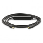 LMP USB-C to Mini-DisplayPort Cable - кабел за свързване от USB-C към Mini-DisplayPort (180 см) (черен)