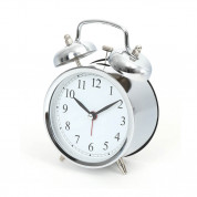 Platinet Zegar Alarm Clock March - silver