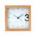 Platinet Zegar Alarm Clock Wooden April - часовник с будилник (бял) 2