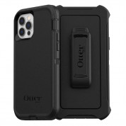 Otterbox Defender Case - изключителна защита за iPhone 12, iPhone 12 Pro (черен) (bulk)
