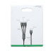 4smarts 3in1 Cable ForkCord - качествен многофункционален кабел за microUSB, Lightning и USB-C стандарти (20см) (черен) 5
