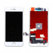 Apple iPhone 8 Display Unit - оригинален резервен дисплей за iPhone 8 (пълен комплект) - бял (reconditioned)