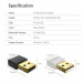 Orico USB Mini Bluetooth 5.0 Adapter - bluetooth 5.0 адаптер за компютри и лаптопи (черен) 6