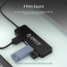 Orico USB 2.0 Hub 4 Port - 4ри портов USB 2.0 хъб (черен)  7