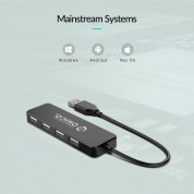 Orico USB 2.0 Hub 4 Port (black) 10