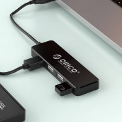 Orico USB 2.0 Hub 4 Port (black) 3