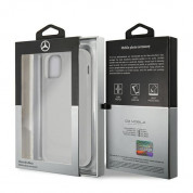 Mercedes TPU Transparent Case - дизайнерски силиконов (TPU) калъф за iPhone 12 Pro Max (прозрачен) 7