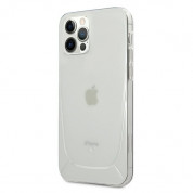 Mercedes TPU Transparent Case - дизайнерски силиконов (TPU) калъф за iPhone 12 Pro Max (прозрачен) 3