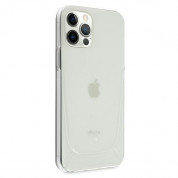 Mercedes TPU Transparent Case - дизайнерски силиконов (TPU) калъф за iPhone 12 Pro Max (прозрачен) 1