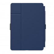 Speck Balance Folio Case - текстилен калъф и поставка за iPad 9 (2021), iPad 8 (2020), iPad 7 (2019) (син-сив)	 3