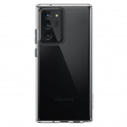 Speck Presidio Perfect Clear Case - удароустойчив хибриден кейс за Samsung Galaxy Note 20 Ultra (прозрачен)