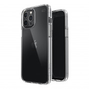 Speck Presidio Perfect Clear Case - удароустойчив хибриден кейс за iPhone 12 Pro Max (прозрачен)