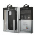 Mercedes Dynamic Carbon Fiber Hard Case - дизайнерски хибриден (карбон+естествена кожа+TPU) карбонов кейс за iPhone 12, iPhone 12 Pro (черен) 9